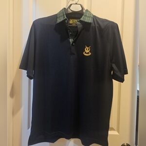 St Andrews Links Tartan Collection Polo Shirt Size M